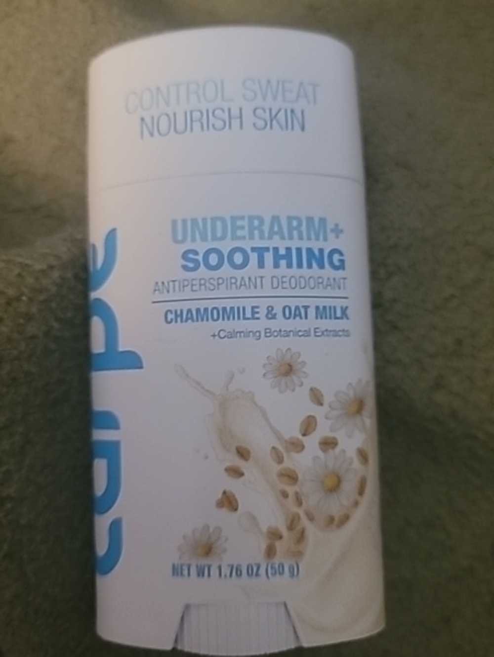 Carpe Chamomile & Oats For Sensitive Skin Long-Lasting Deodorant Stick